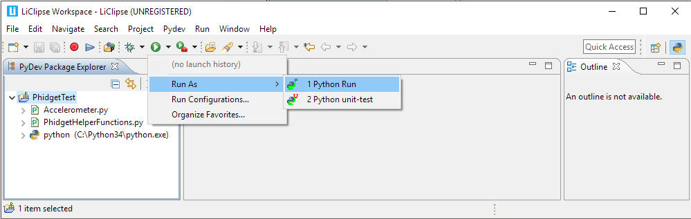Python liclipse run.png