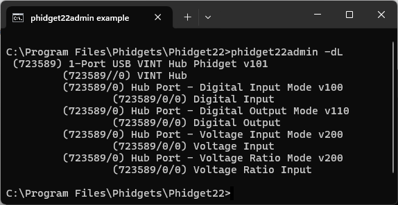 Phidget22admin example hublistlocal.png