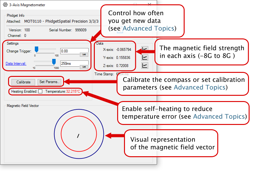 PhidgetSpatial Precision 3/3/3 - MOT0110_0 - Phidgets