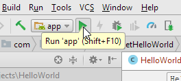 Android studio run.png