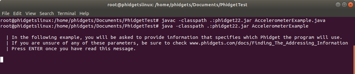 Java javac linux run.PNG