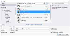 CSharp VS2015 New Project Console.png