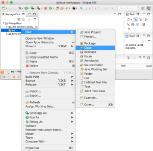 Java eclipse mac newClass menu.png