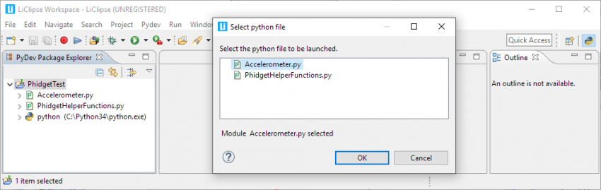 Python liclipse select python file.png