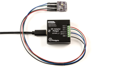 Reading an I2C Color Sensor