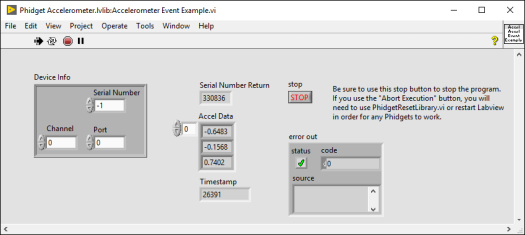 Language - LabVIEW - Phidgets Support