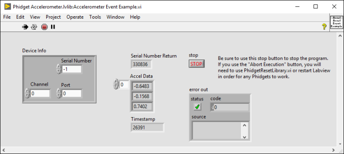 Language - LabVIEW - Phidgets Support