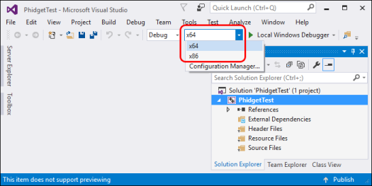 Language - C - Phidgets Support
