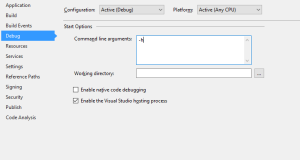 Csharp visualstudio commandLineParameters.png