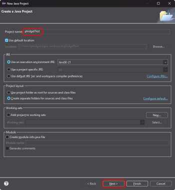 Java eclipse newproj.png