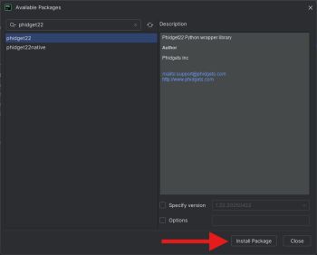 Windows pycharm installpackage.jpg