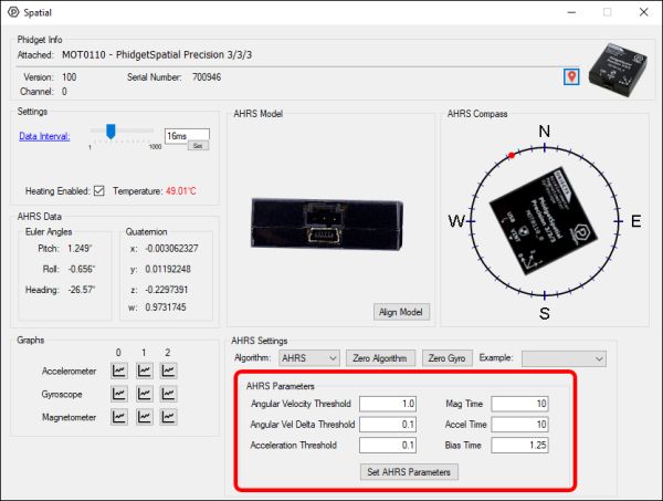 Spatial Guide - Phidgets Support