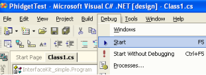 CSharp VS2003 Run.PNG