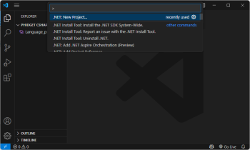 Language csharp vscode netnewproject.png