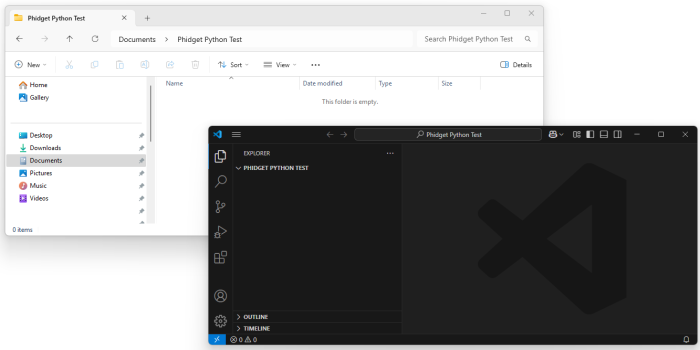 Language - Python - Phidgets Support