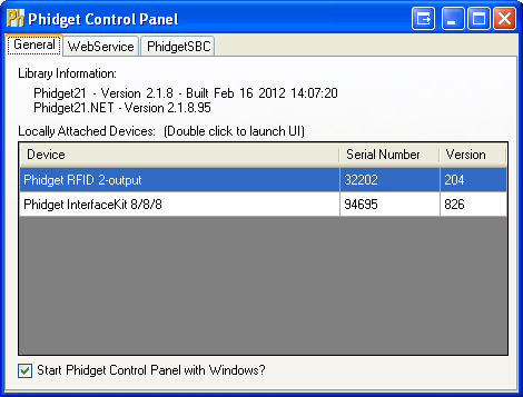 Windows Control Panel General