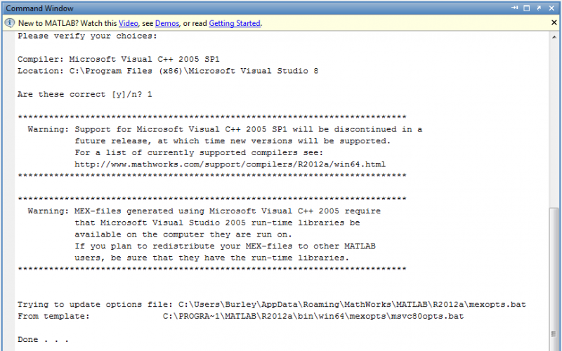 File:MATLAB Win Mex Setup Output.png