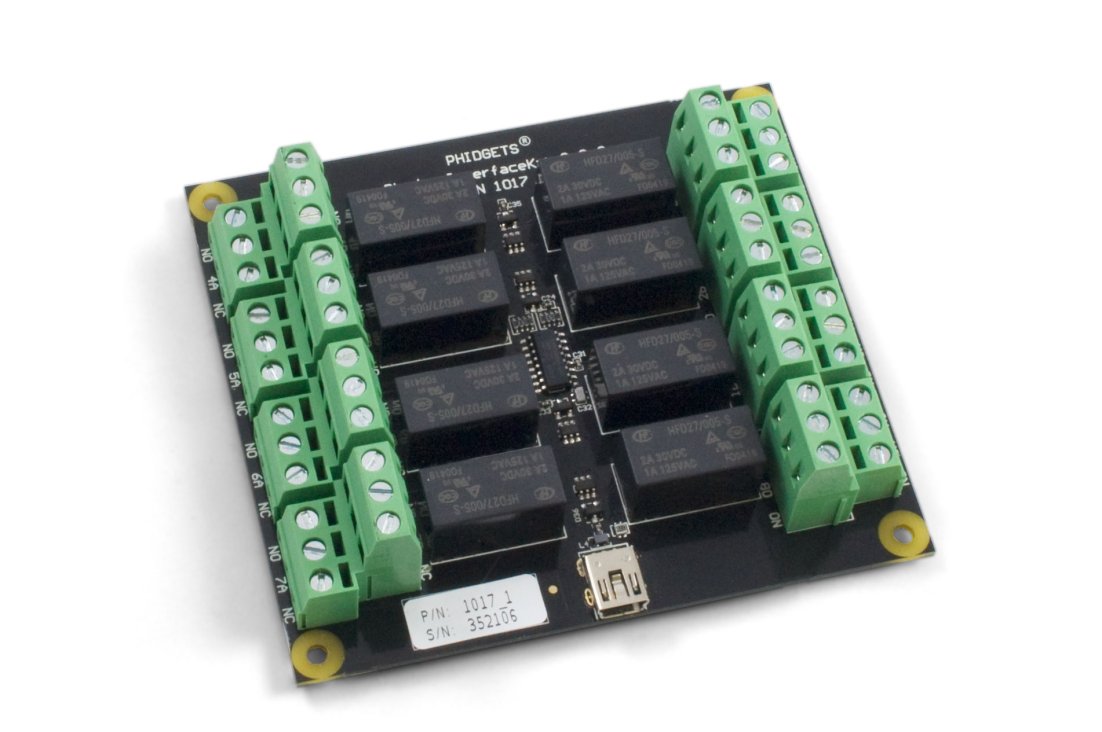 PhidgetInterfaceKit 0/0/8 - 1017_1 - Phidgets