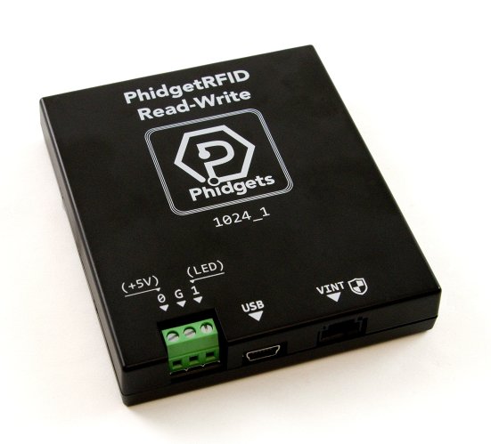 Read/write RFID Phidget