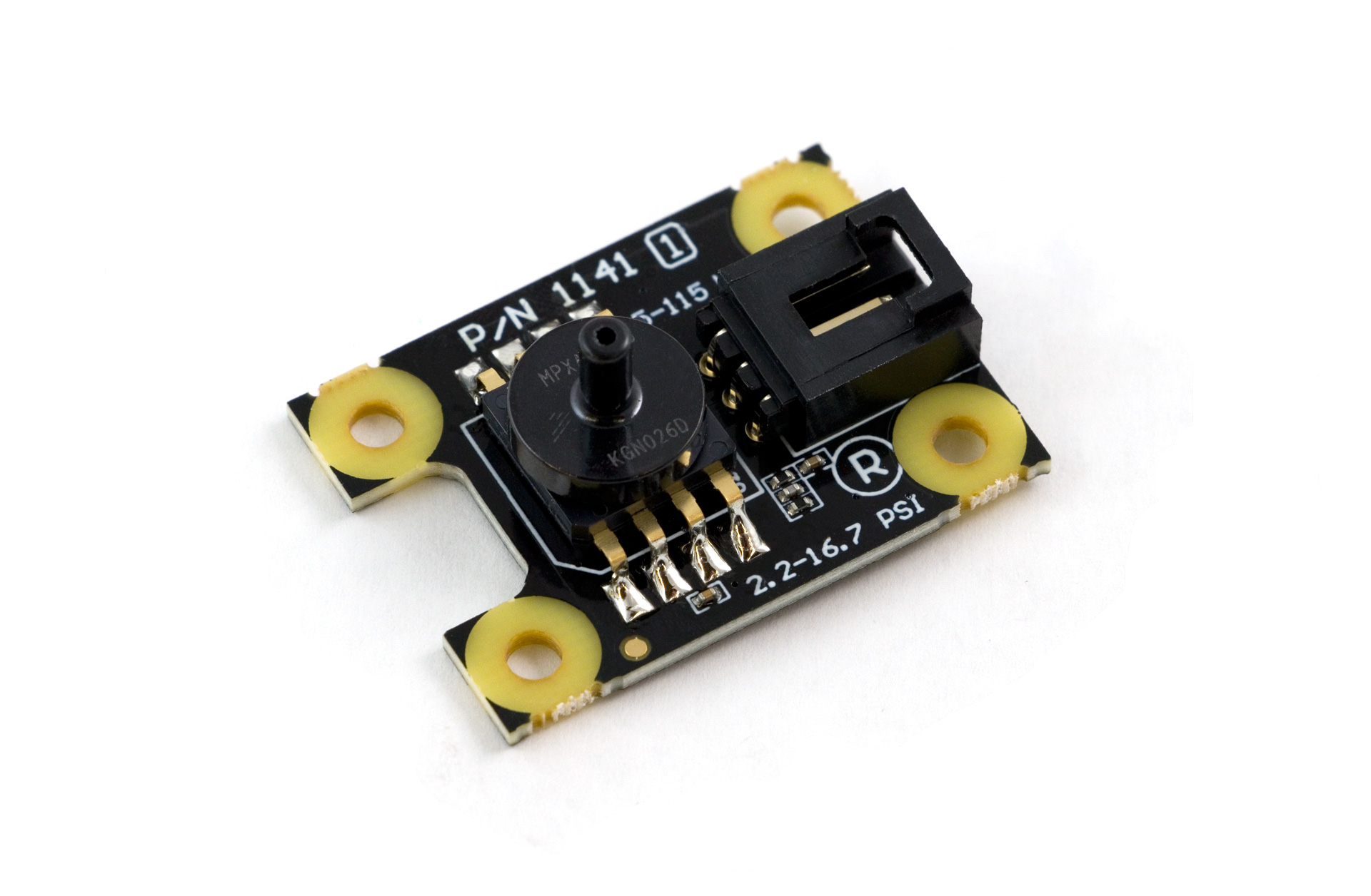 Absolute Air Pressure Sensor 15-115 kPa - 1141_1B - Phidgets
