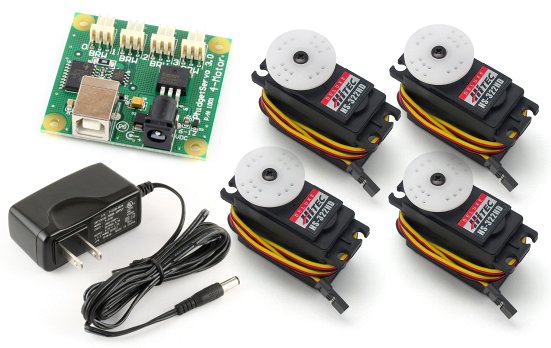 2001_0 - PhidgetServo Kit 4-Motor