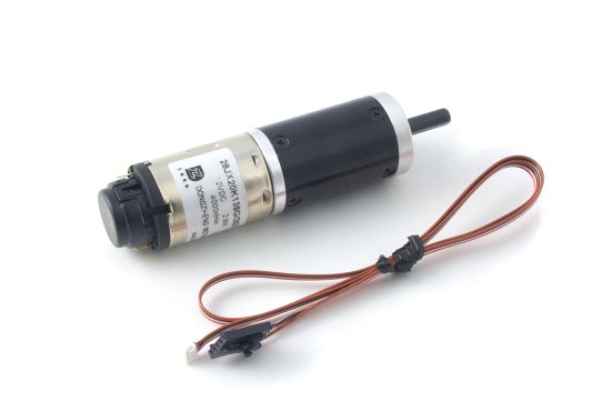 3264E_0 - 12V/8.4Kg-cm/28RPM 139:1 DC Gear Motor w/Encoder