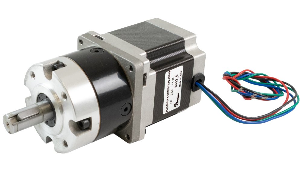 NEMA23 - 1.8 Degree - 2.8A Stepper - 4.25:1 Gearbox - 3332_0