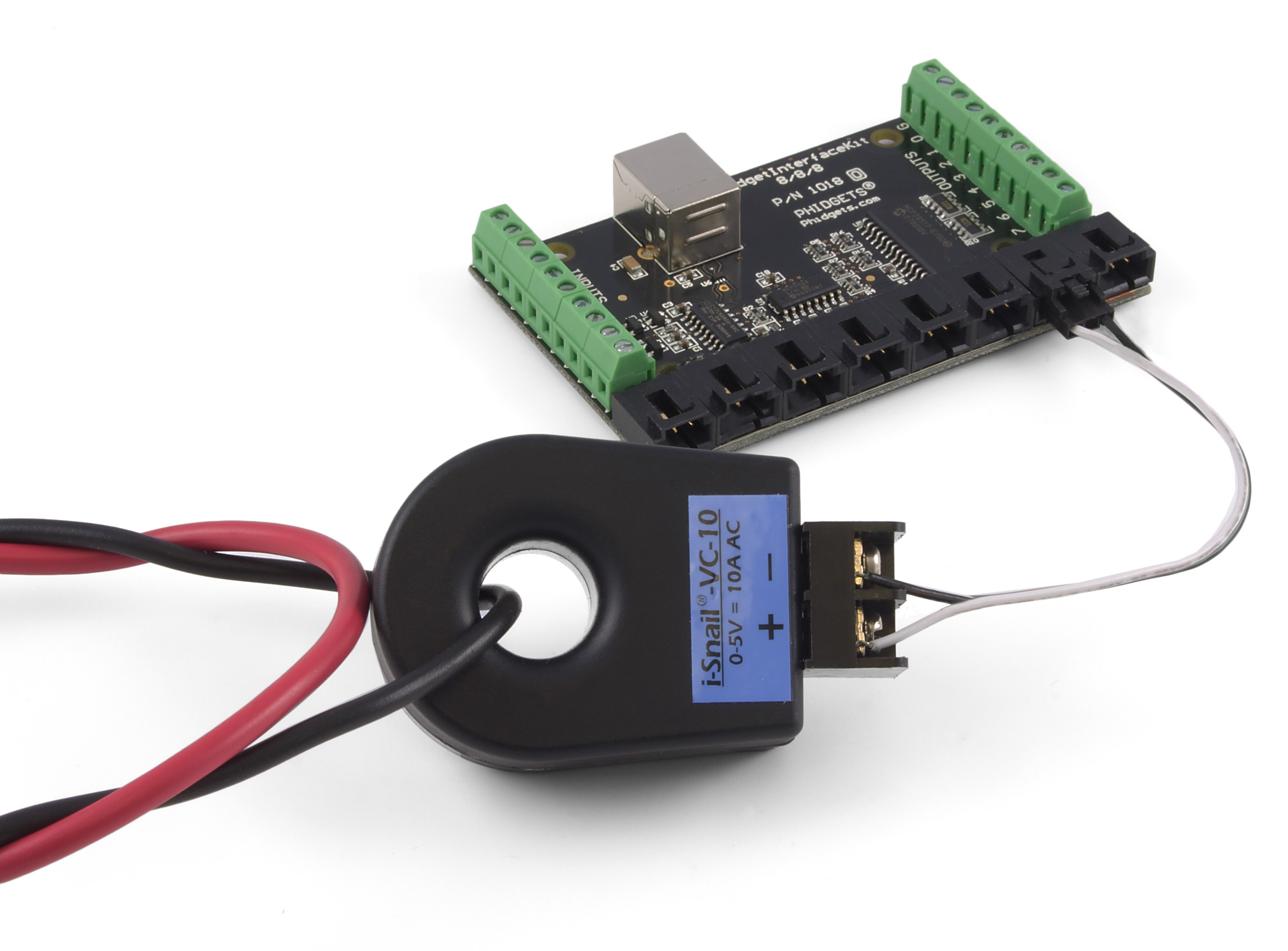 i-Snail AC Current Sensor 10Amp - 3500_0 - Phidgets