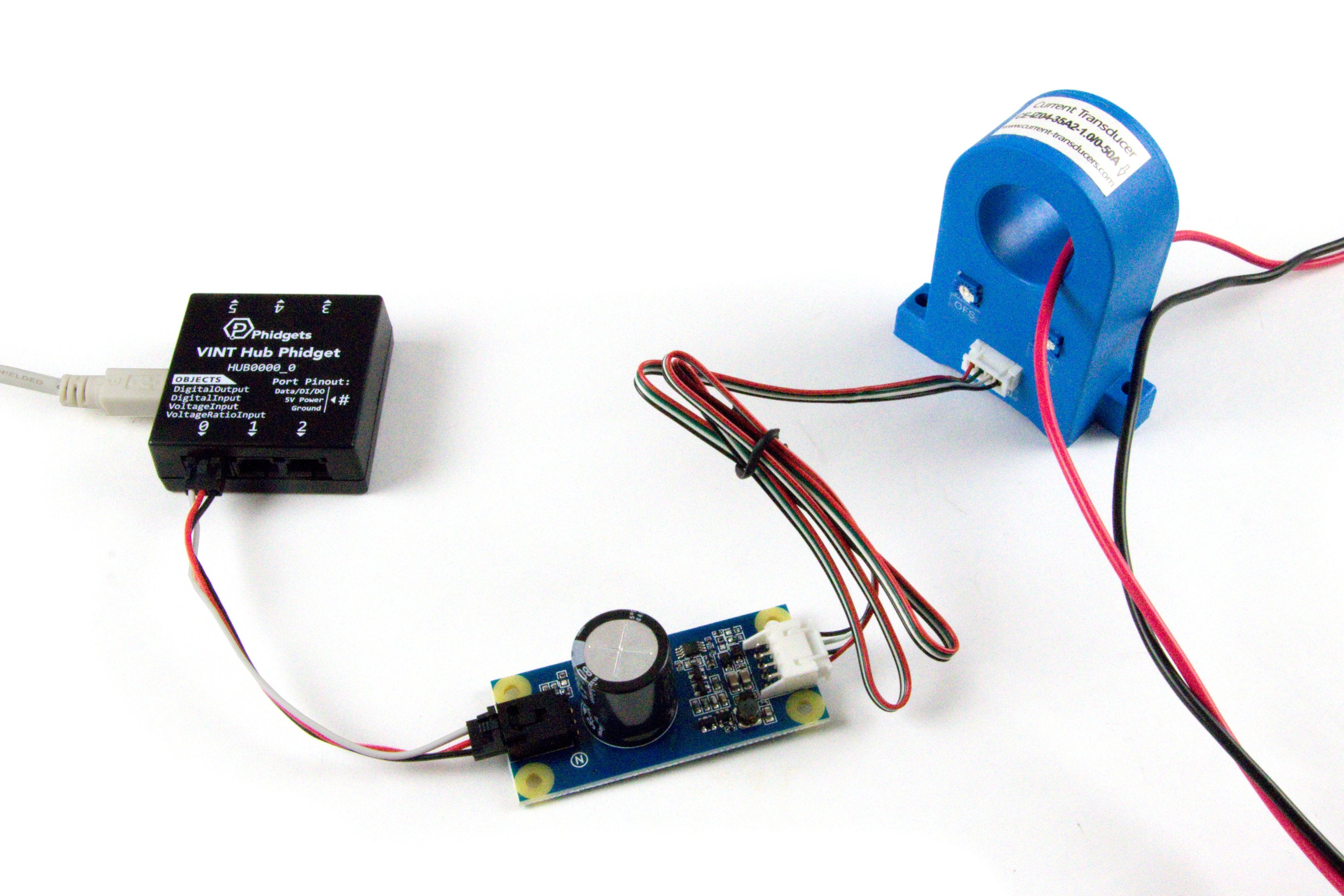 DC Current Transducer ±250A - 3589_0 - Phidgets