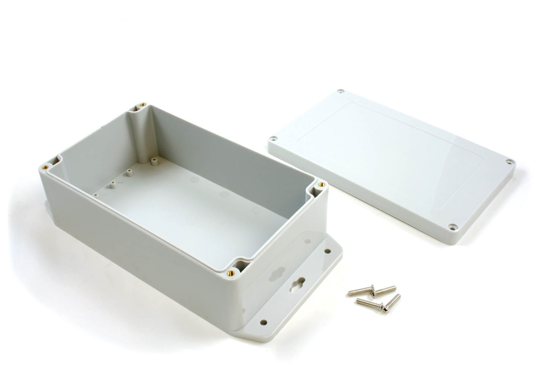 Waterproof Enclosure (200x120x75) with Flange - BOX4203_0