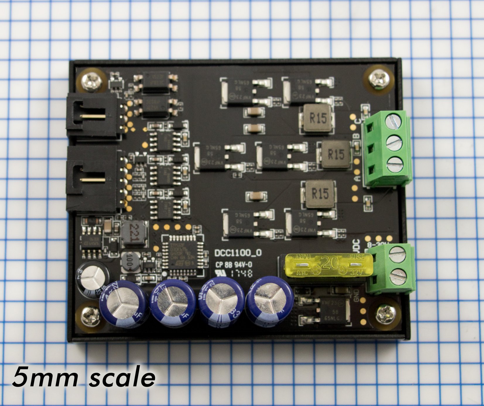 Brushless DC Motor Phidget - DCC1100_0 - Phidgets