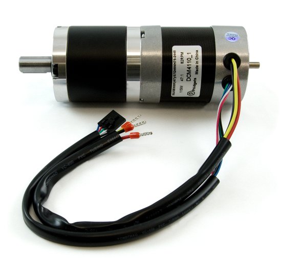 57DMWH75 NEMA23 Brushless Motor with 47:1 Gearbox
