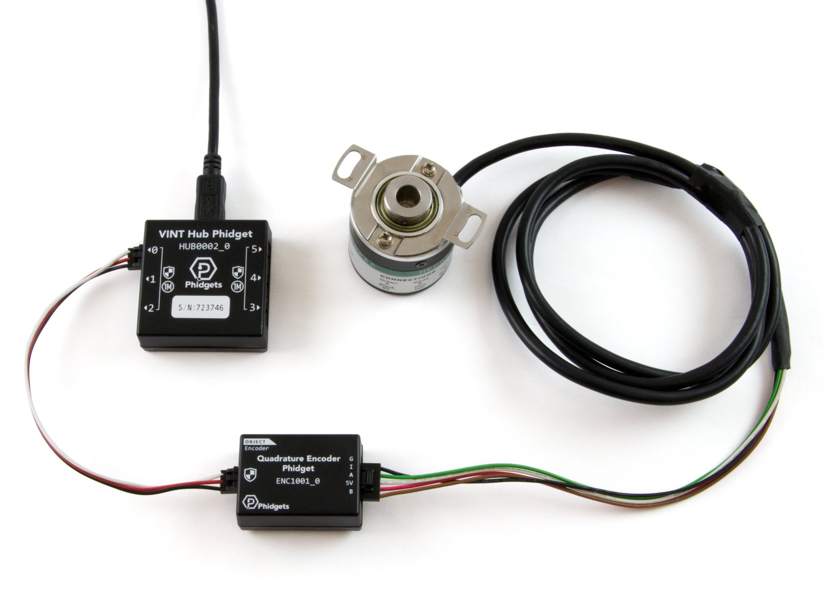 Quadrature Encoder Phidget - ENC1001_0 - Phidgets