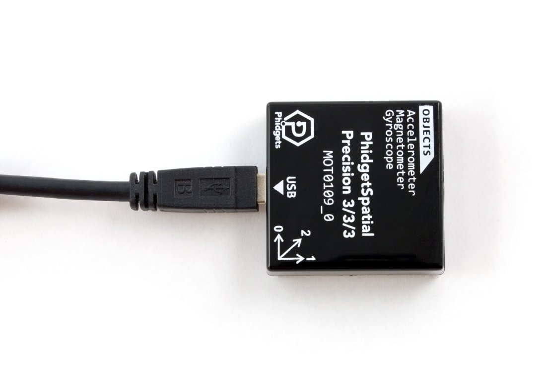 PhidgetSpatial Precision 3/3/3 Sensor - 3-Axis Accelerometer, Gyroscope & Compass For Motion Tracking - View #2