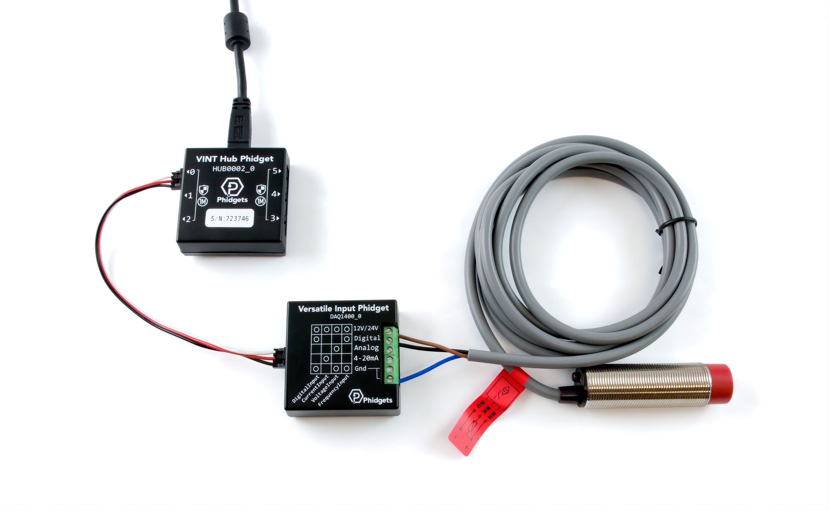 Capacitive Proximity Sensor - 8mm - PRX4000_0 - Phidgets